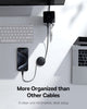 Baseus Free2Pull Mini Cable USB-C to USB-C 60W 1m - Cluster Black