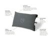 NEMO EQUIPMENT | FILLO PILLOW | GOODNIGHT GRAY