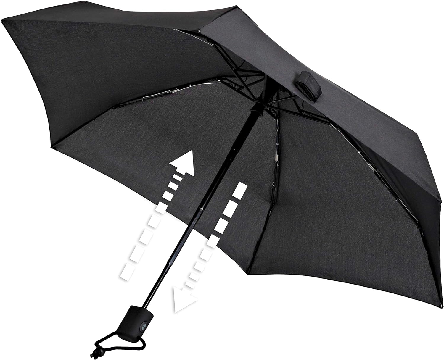 EuroSchrim Dainty Automatic Umbrella Black
