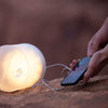 Mpowerd Luci Base Light Solar Inflatable Light + Power Bank -Grey