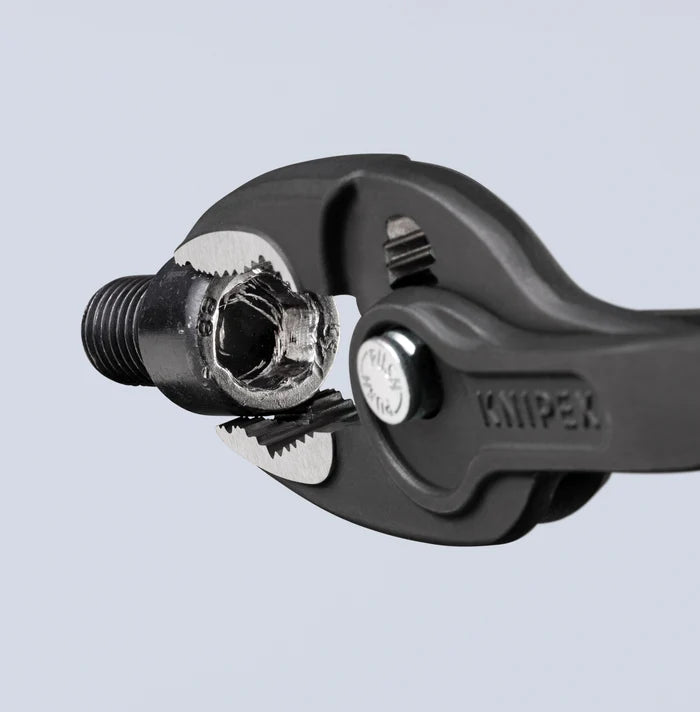 Knipex - 82 01 200 | TwinGrip Slip Joint Pliers | Non-Slip Handle | Black Atramentized - 200mm