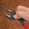 Knipex - 82 01 200 | TwinGrip Slip Joint Pliers | Non-Slip Handle | Black Atramentized - 200mm