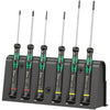 Wera 2035/6 A Screwdriver set and rack for electronic applications, 6 pieces