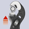 Knipex - 87 41 250 | Multiple Slip Joint Spanner | Non-Slip Handle | Grey Atramentized - 250mm