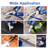 9 In 1 Foldable Pocket Mini Pliers Multifunctional tool with LED Lamp Portable Flashlight Screwdriver Bottle Opener for Camping