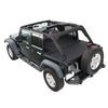Jeep Wrangler JK 4 Dr Outback Wind Breaker (Black Diamond)