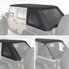 Jeep Wrangler JK 4 Dr Bowless Combo Top With Tinted Windows and No Door Uppers (Black Diamond)
