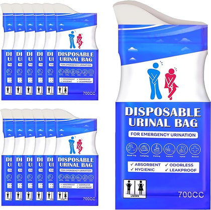 Disposable Urinal Bag 12 Pcs 700ML