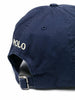 Polo Cotton Chino Ball Cap Navy-Yelllow Pony Logo