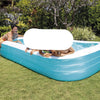 Intex - 58484NP - Frosted Rectangular Pool - Blue Color
