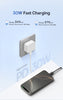 Baseus Palm Fast Charger 1C 30W - Moon White (with Baseus Cable USB-C to USB-C 60W)