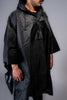 Black rain poncho