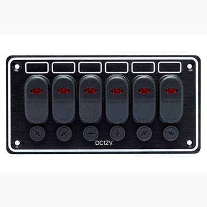 Waterproof Switch Panel 6 Gang