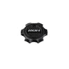 6 STUD CAP SHORT 20MM BLACK RIM CAP