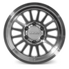 RANGER/EVEREST (17X9) 4x FULL MACHINED APOLLO WHEELS (6/139) +40 OFFSET