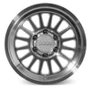 SILVERADO / SIERRA 1500 (17X9) 4x APOLLO MACHINED WHEELS (6/139) LITEFORGED +12 OFFSET