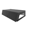 LC79 SINGLE CAB CANOPY – Explorer – Black Tread