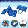 Aqua 3-in-1 Unisex Adult Fold & Go Pool Float