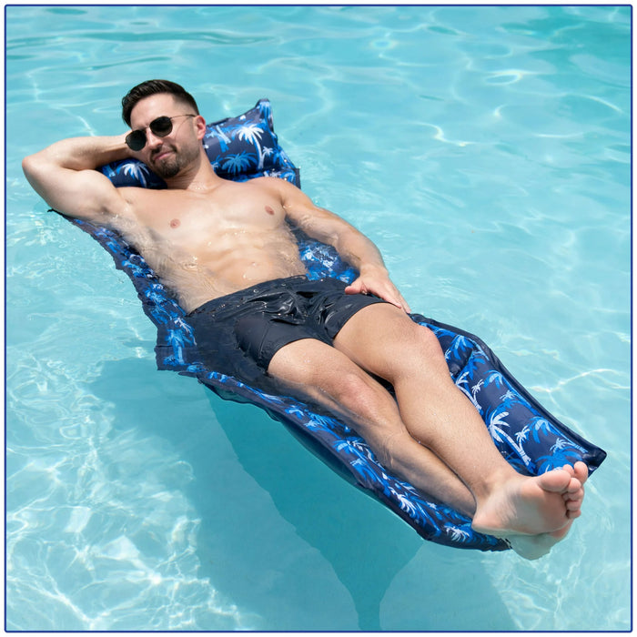 Three Part Pool Float Aqua 3-in-1 Unisex Adult Fold & Go Pool Float – Campnsea