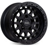 عجلات LC300 (18X9) 4 عجلات أسود مطفي هجوم (6/139) +25 إزاحة
