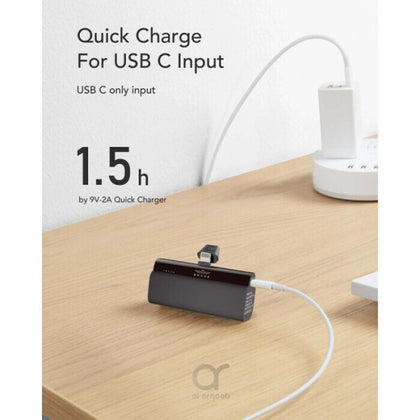 Brave Power Bank Plug On-L 5000mAh +20w Lightning PD Output