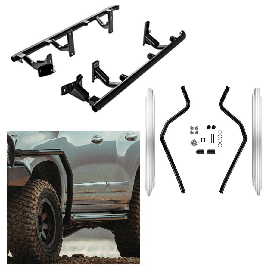 ARB | SIDE STEP WITH SIDE RAIL | LC200 2016-2021 – Campnsea