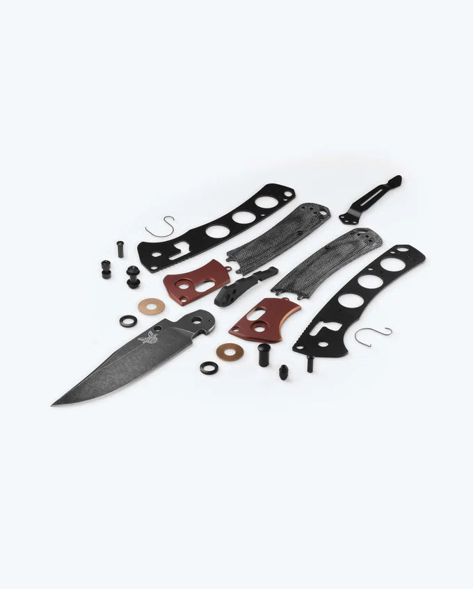 Benchmade Mini Crooked River - Burnt Copper - Black Micarta
