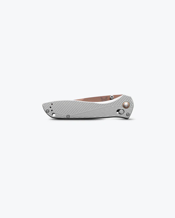 Benchmade Seven | Ten™ | Gray Aluminum | Recurve