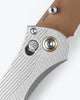 Benchmade Seven | Ten™ | Gray Aluminum | Recurve