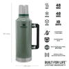 زجاجة STANLEY CLASSIC Legendary | 2.3 لتر