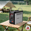 CAMPLUX Nano 3 Ultra Portable Gas Water Heater - Silver