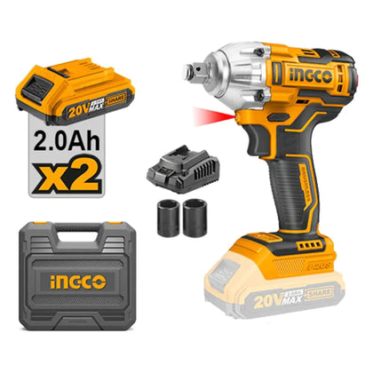 Ingco Lithium-Ion impact wrench - SLH