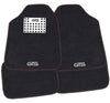 GTS Car Mats Carpet 16 Black/Red