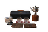 Camping Family - Complete Tea Set Box for outdoor Black