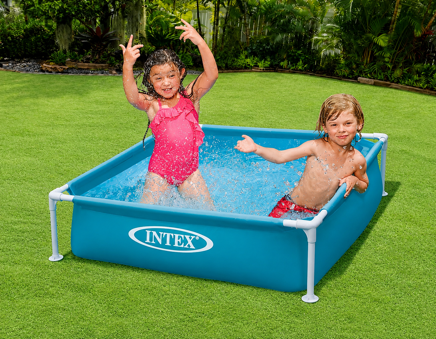 INTEX Mini Frame Pool 122 x 122 x 30 cm