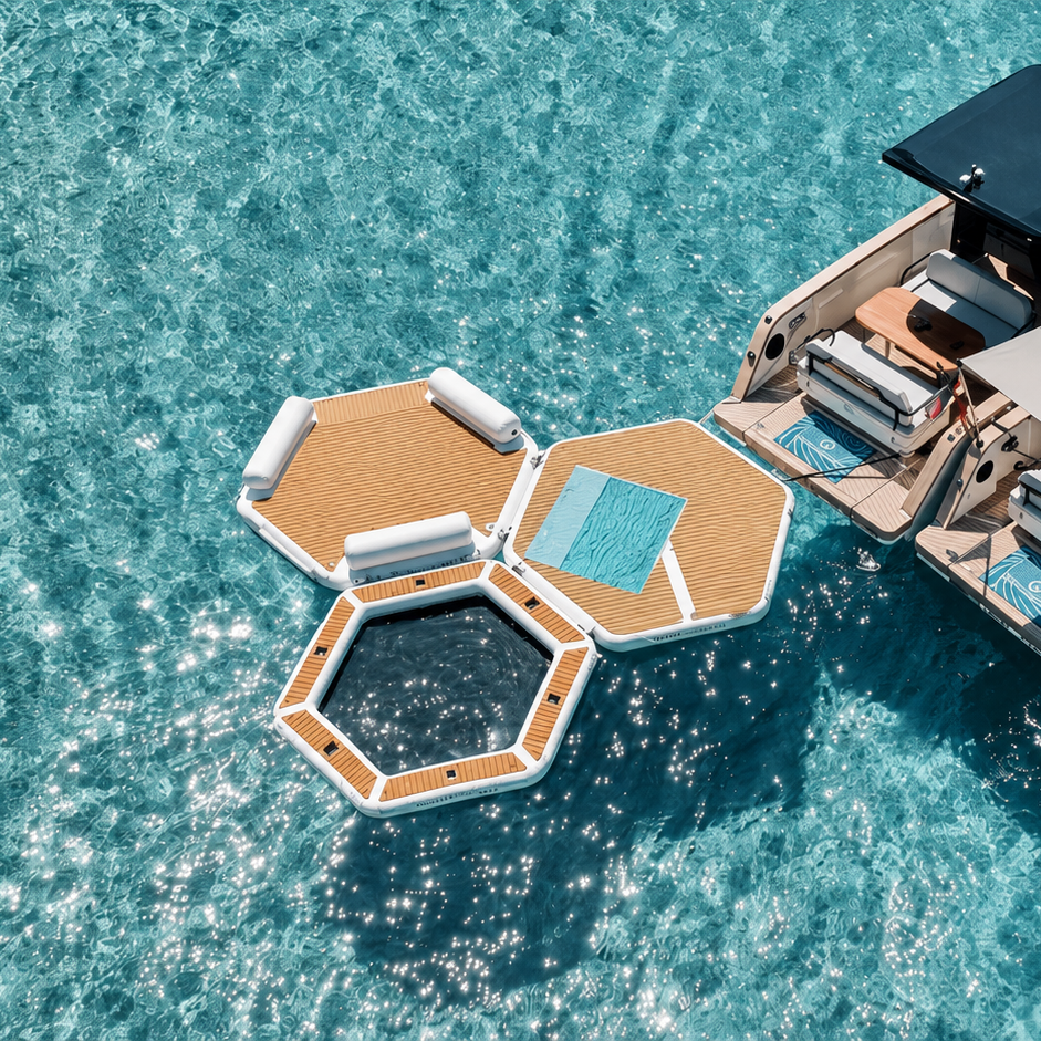 Yacht sea ring 3 m Platform