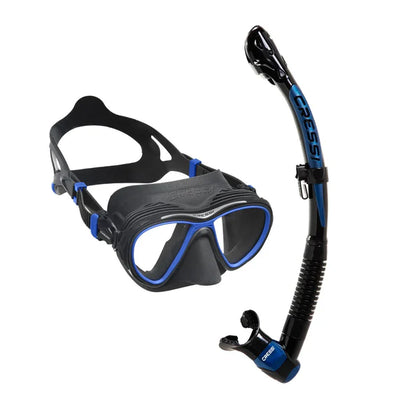 Cressi Quantum & Itaca Ultra Dry Snorkeling Combo