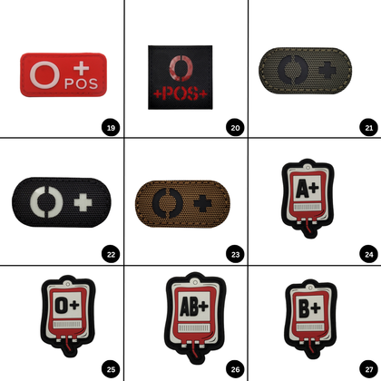 Blood Type Patch