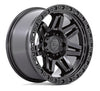 FUEL | D810 SYNDICATE | 17×9 6X135 1MM OFFSET | BLACKOUT