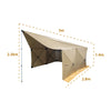 Camouflage  Discovery Windbreaker Tent 2.8x2.8m