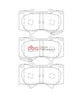 وسادات فرامل أمامية T3 (FJ/FORTUNER/ HILUX/ PRADO)