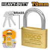 Ingco - Brass Padlock Heavy Duty