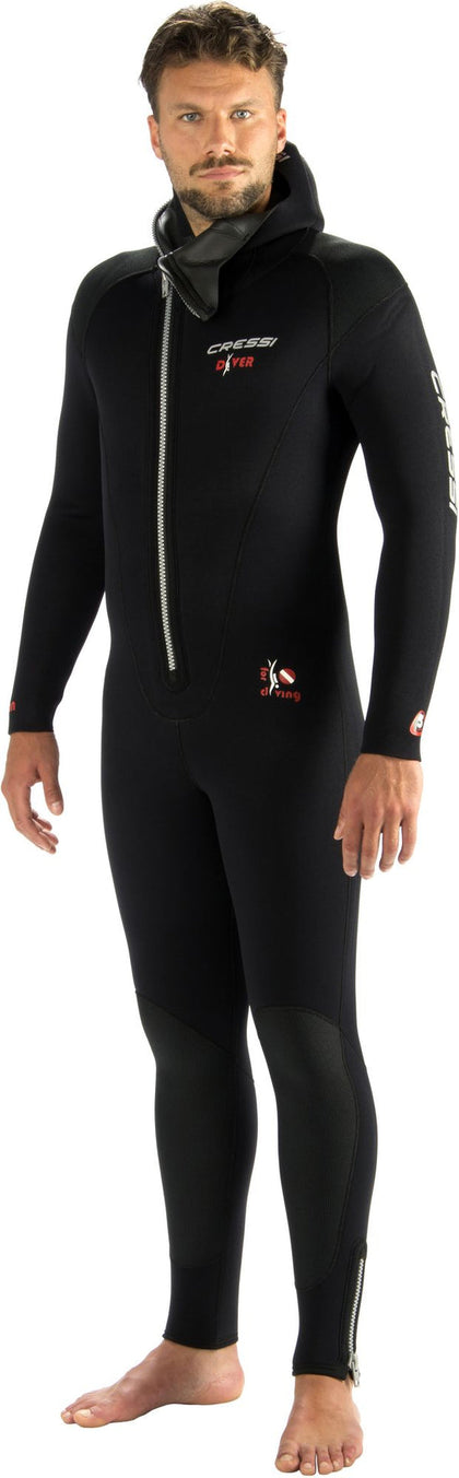 Cressi - Diver Man Monopiece Wetsuit 7 MM