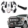 WARN | GEN II BUMPER SHORT TUBE KIT (FRAME & BRACKET W/O TUBE) | GM 2500HD/3500HD 2011-2014