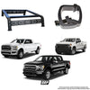 RCI | رف سرير رياضي مقاس 12 بوصة من الصلب للسرير القصير والطويل | فورد F150 / جي إم سي 1500 2500 / رام 1500 2500 | مشبك C للتركيب بدون مثقاب