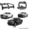 RCI | 12″ HD BED RACK STEEL FOR SHORT AND STANDARD BED | F150/GM 1500 2500/RAM 1500 2500 | C-CLAMP FOR DRILL FREE INSTALL