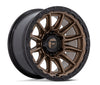 فويل | مكبس أسطوانة FC866 PISTON | 17×9 6×5.5 1مم إزاحة | برونزي مطفي مع حافة لامعة سوداء