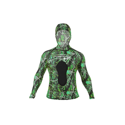 Camouflage Lycra Green Suit