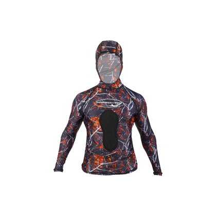 Camouflage Lycra Red Suit