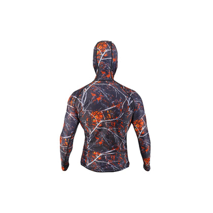 Camouflage Lycra Red Suit